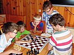 Bauernendspiel-Training mit den Jüngsten
