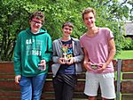 Turniersieger-Trio