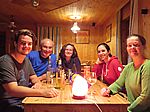 Abendliche Teambesprechung