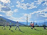 Himmlisches Fußballwetter ...